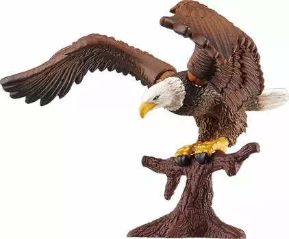 Takara Tomy Ania Eagle Animal Dinosaur Toy Ages AS-05 (Белоголовый орлан) 3+ коричневый