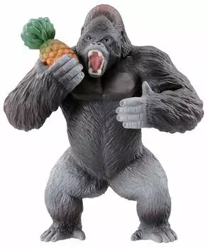 Takara Tomy Ania Gorilla Animal Dinosaur Toy Ages AS-36 (Дикая версия.) 3+ серый