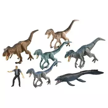 Takara Tomy Ania Jurassic World Final Battle Set Игрушка-динозавр для детей от 3 лет