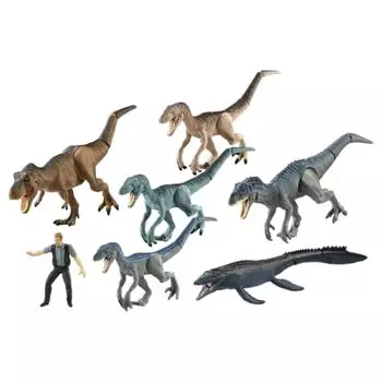 Takara Tomy Ania Jurassic World Final Battle Set Игрушка-динозавр для детей от 3 лет