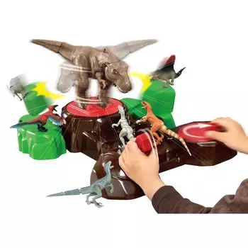Takara Tomy Ania Jurassic World Kick Самая сильная игрушка-динозавр из животных, которая стареет! Ти-Рекс 3+