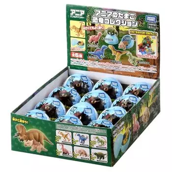 takara tomy ania s egg dinosaur collection DP-BOX игрушки-динозавры для детей от 3 лет и старше