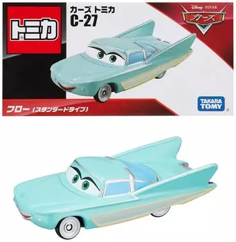 TAKARA TOMY Cars Tomica Flow Mini Car Возрастные ограничения Проходит сертификацию безопасности игрушек ST Mark TOMICA ``Disney C-27 (Стандартный Тип) Игрушка, 3+, В коробке, Стандарты,