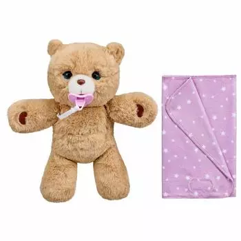TAKARA TOMY Cuddle Nerun Cookie Bear розовый