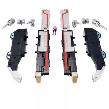 TAKARA TOMY Diaclone Grand Dion Enhanced Unit Deck Set DA-99 B: Рам/Расширение