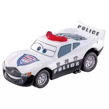 TAKARA TOMY Disney Cars Томика C-36 Молния Маккуин (Тип полицейской машины) Мини-машинка для детей от 3 лет