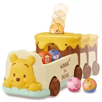 TAKARA TOMY Disney Chase and Count Ball Bus Winnie the Pooh 2-Way