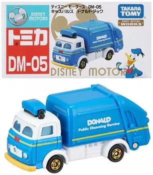Takara Tomy Disney Motors Caspals Donald Мини-машинка игрушечная машинка для детей от 3 лет и старше Упакованная игрушка стандарт безопасности прошла сертификацию ST mark TOMICA TAKARA