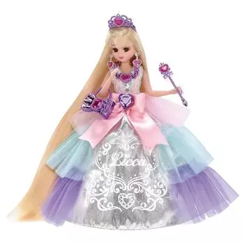 TAKARA TOMY Doll Dream Fantasy Platinum Long Princess Ликка-чан Ликка-чан