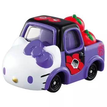 Takara Tomy Dream Tomica SP Hello Kitty Kazu Mini car car toy 3 years old and over Boxed Passes toy safety standards ST mark certification TOMICA