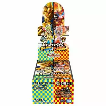 TAKARA TOMY Duel Masters TCG W Team Docking Pack Team Galaxy Team Bomber DMEX-11 & DP-BOX