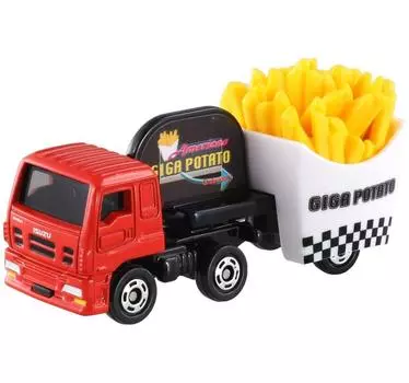 TAKARA TOMY Isuzu Giga French Fries Car Mini car car toy 3 years old and over Boxed Toy safety standard passed ST Mark certification TOMICA Tomica