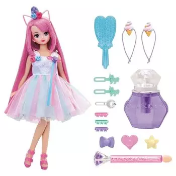 takara tomy кукла Licca-chan Yumeiro Misaki-chan красочные переодевания игрушки для игр в домике от 3 лет и старше