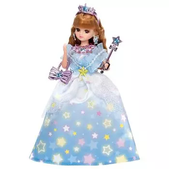 TAKARA TOMY Кукла Ликка-чан LD-03 Игрушка-наряд для принцессы «Сияющая звезда» Возраст 3+