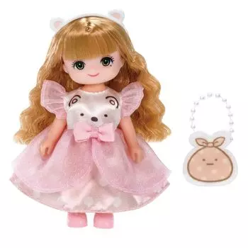TAKARA TOMY Кукла Ликка-чан LD-29 Белый медведь Я люблю Маки-чан