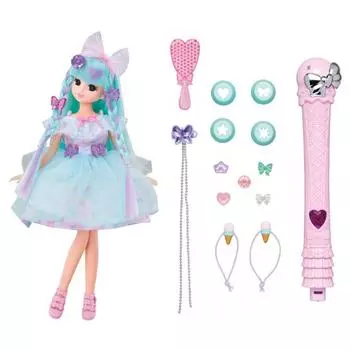 Takara Tomy Licca-chan Doll Kiratto Karachen Gelato Rika-chan Dressup Play Toy Возраст 3+