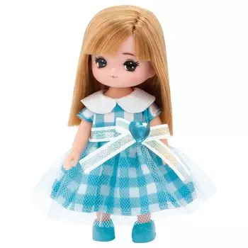 TAKARA TOMY Licca-chan Doll LD-21 Twin Little Sister Mischievous Miki-chan Dress-up Play Toy 3+