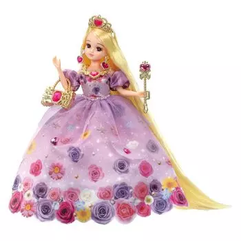 Takara Tomy Licca-chan Doll LD-31 Fantasy Princess Flower Длинные волосы Licca-chan Dress-up Play Toy Возраст 3+