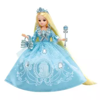 Takara Tomy Licca-chan Dress LW-22 Fantasy Princess Shining Blue Dress Dress-up Play Toy Ages 3+