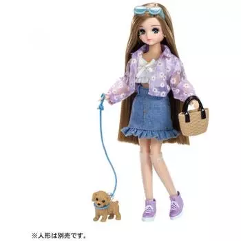 Takara Tomy Licca Chan Exterica Chan Dress Set Walking With Your Dog