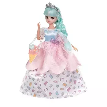 TAKARA TOMY Licca-chan Gelato Dress Set Candy Unicorn Dress up Play Toy Возраст 3+