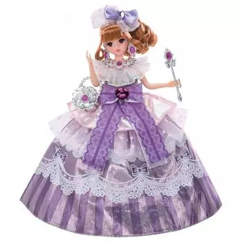 TAKARA TOMY Licca-chan Кукла Dream Fantasy Аметистовая принцесса Эмили-чан