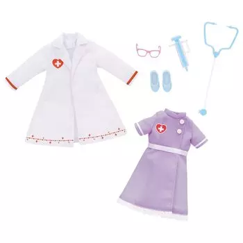 TAKARA TOMY Licca-chan LW-14 Комплект одежды для доктора и медсестры