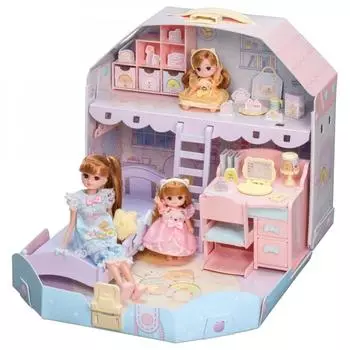 TAKARA TOMY Licca-chan Sumikko Gurashi Daisuki Licca-chan Room Игрушка для ролевых игрушек в нарядном стиле для детей от 3 лет и старше. Пройдены стандарты безопасности игрушек ST Mark Certificatio