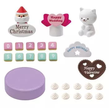 Takara Tomy Licca-chan Yumedeco Patissier Набор украшений для вечеринки Игрушка-одевалка 3+
