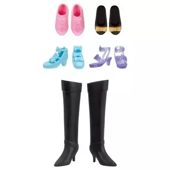Takara Tomy Lovely Shoes Set Play Toy Ages Licca-chan LG-01 Dress-up 3+