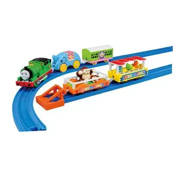 TAKARA TOMY Percy and Zoo Wagon Set Ages 3 and up 170926 480.81