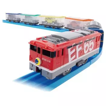 TAKARA TOMY Plarail Connect A Lot Car Car Train EF65 Игрушечный поезд Для детей от 3 лет Let s Let s Tomica!