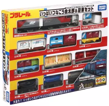 TAKARA TOMY Plarail Connect a Lot Kintaro Грузовой вагон Набор Давайте и