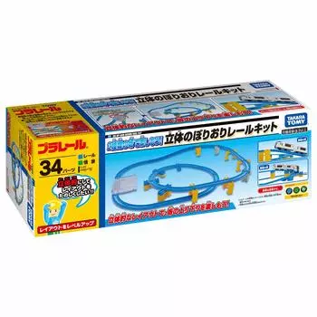 Takara Tomy Plarail Наслаждайтесь двумя типами 3D-рельсовых поездов для детей от 3 лет и старше. Склоны для мальчиков!