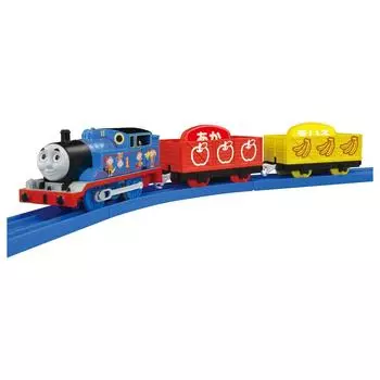 TAKARA TOMY Plarail Thomas TS-24 Plarail Thomas и игрушечный поезд с цветными вагонами для детей от 3 лет