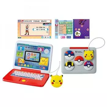 TAKARA TOMY Pokemon Pikatto Academy Get PC with Mouse Pokemon PC Educational Для детей от 4 лет Соответствует стандартам безопасности игрушек Сертификация ST Mark Pok