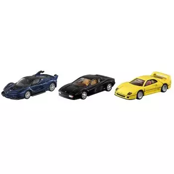 TAKARA TOMY Premium FERRARI 3 МОДЕЛИ Мини-машинка Игрушка Возраст В коробке Проходит Стандарты безопасности игрушек Сертификация ST Mark TOMICA Коллекция Tomica 6+