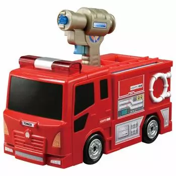 TAKARA TOMY Pyupyutto Fire Job Transformation Fire Mini Car Toy Унисекс для детей от 3 лет и старше Стандарты безопасности игрушек прошли сертификацию ST Mark TOMICA
