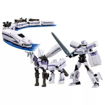 TAKARA TOMY Shinkansen Deformation Robot Shinkalion Z Dark Shinkalion Train Train Toy 3 years old and above Toy Safety Standards Passed ST Mark