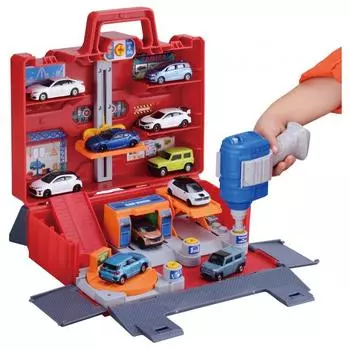 Takara Tomy Tomica Lively 4 Action Tomica Maintenance Base Box Мини-игрушка для машинки от 3 лет и старше