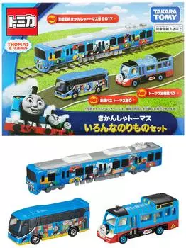 Takara Tomy Tomica Gift Thomas the Tank Engine Различные транспортные средства Мини-машинка игрушечная машина унисекс от 3 лет и старше Стандарт безопасности игрушек прошел проверку ST