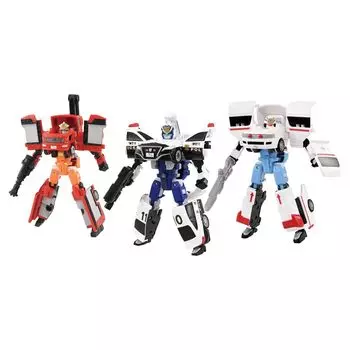 TAKARA TOMY Tomica Job Labor Police Fire and Emergency Start Dash DX Set Mini Car Toy 3+