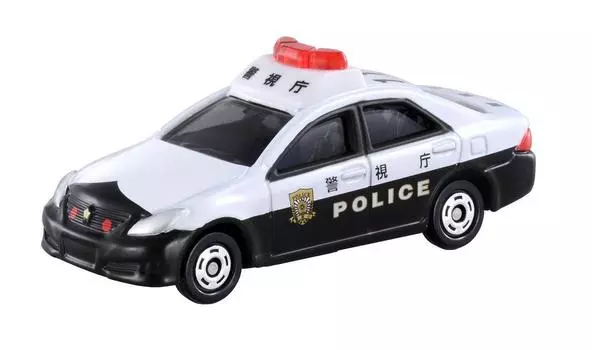TAKARA TOMY Toyota Crown Patrol Car Мини-машинка Игрушечная машинка для детей от 3 лет Блистерная упаковка Соответствует стандартам безопасности игрушек Сертификация ST Mark TOMICA