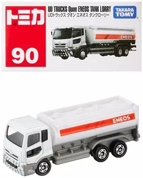 TAKARA TOMY UD Trucks Quon Eneos Tank Truck Mini Car Toy 3 years old and up Boxed Toy Safety Standards Passed ST Mark Certification TOMICA Tomica