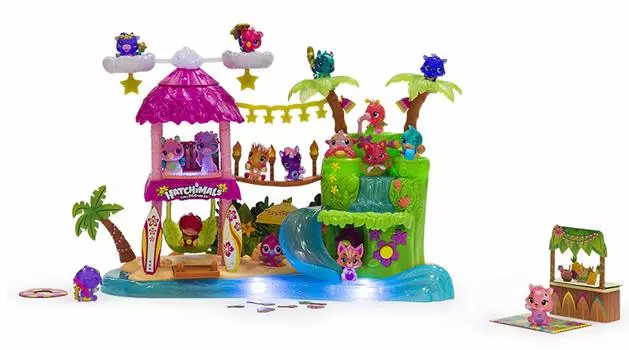 TAKARA TOMY Woomo Mini Tropical Party Island Born!