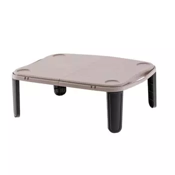 Takeda Corporation Compact Table [Table/Outdoor/Folding] Beige/Black 655023cm CCT24-65BE