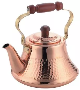 Takekoshi 2724ao Чайник Classy, медный, 0,6 галлона (2 л), 7,7 x 9,1 x 8,7 дюймов (+19,5