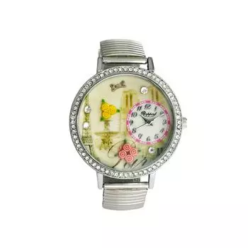 [Takeuchi Shoji] Наручные часы Rapport Fancy Bellows Watch 167002 Женские серебряные