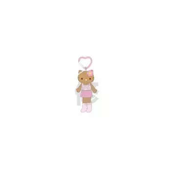 талисман hello kitty style up Леопард (розовый)