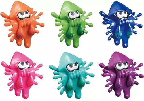 Талисман Splatoon Cool Ink Jack [Набор из 6 видов (полный полный)]